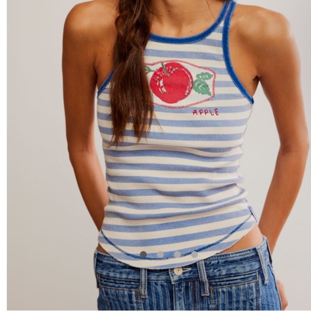 We the Free Only 1 Graphic Ringer Tank